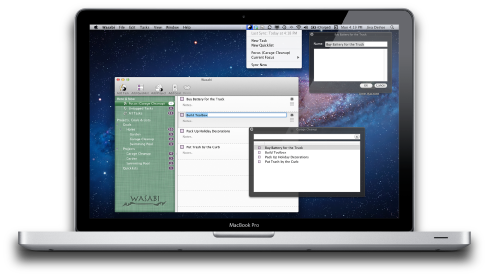 Wasabi Main screen Screenshot
